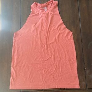 PINK twist back muscle tank